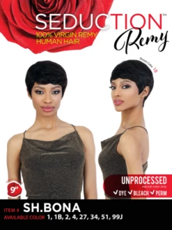 Seduction 100% Virgin Remy Human Hair Wig - SH.BONA