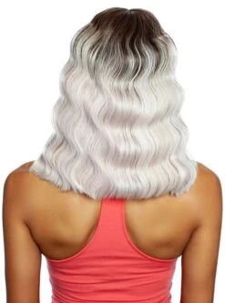 Mane Concept Melanin Queen Crimp MLCP203 TAYLOR CRIMP Lace Front Wig -Wig Shop 2034m