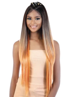 Motown Tress Premium Synthetic 13x6 Faux Skin HD Invisible Lace Wig - LS136.CHIC -Wig Shop 3 6cda5e18 700f 4e69 9806 9e235bad1d59