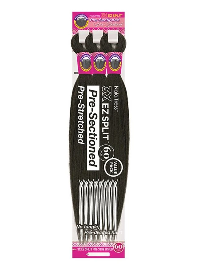 Janet Collection 3X EZ SPLIT Pre-Stretched Crochet Braid 48 5 Janet Collection 3X EZ SPLIT Pre-Stretched Crochet Braid 48 - Image 3