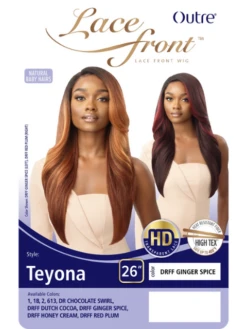 Outre HD Transparent Lace Front Wig - TEYONA