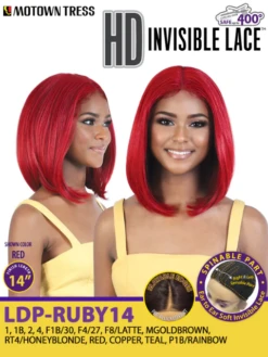 Motown Tress Premium Synthetic HD Invisible Lace Wig - LDP-RUBY14 -Wig Shop 5 963e621b 26b2 4367 8b42 a7a80e6343c6
