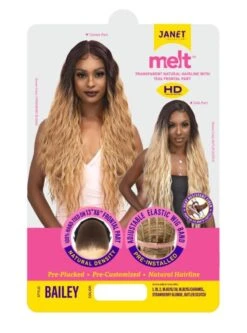 Janet Collection Melt 13x6 Frontal Part Lace Wig - BAILEY -Wig Shop bailey1m