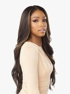 Sensationnel Cloud 9 WHAT LACE? Human Hair Mix 13x6 HD Swiss Lace Wig - BRAELYN -Wig Shop braelyn4m