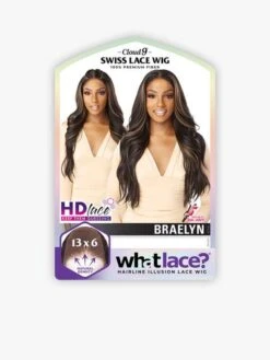 Sensationnel Cloud 9 WHAT LACE? Human Hair Mix 13x6 HD Swiss Lace Wig - BRAELYN -Wig Shop braelyn6m
