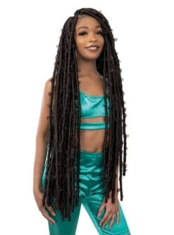 Janet Collection Nala Tress BUTTERFLY LOCS Crochet Braid 34 13 Janet Collection Nala Tress BUTTERFLY LOCS Crochet Braid 34 -Wig Shop btflyl341m