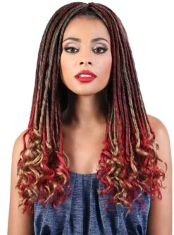 Motown Tress 3X STRAIGHT GODDESS LOCS Crochet Braid 20