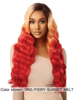 Outre Color Bomb Premium Synthetic Lace Front Wig - CELESTINE