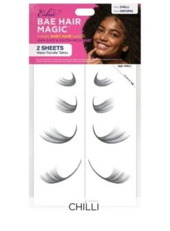 Esha- Bae Hair Magic Instant Tattoo Sticker -Wig Shop chilli a