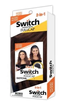 Model Model Premium Synthetic Siwtch Drawstring Full Cap Half Wig - GOTCHA 7 Model Model Premium Synthetic Siwtch Drawstring Full Cap Half Wig - GOTCHA -Wig Shop cwf60