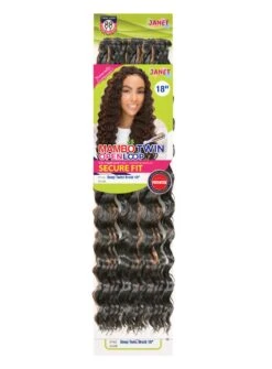 JANET COLLECTION DEEP TWIST BRAID 18 INCH (TWIN LOOP) -Wig Shop deep twist braid 18inch 3