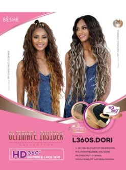 Beshe Ultimate Insider Collection HD 360 Invisible Lace Wig -Wig Shop dori7m