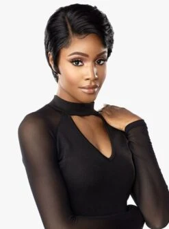 Sensationnel Empire Celebrity Human Hair Lace Front Wig - ERIN