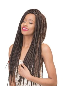 JANET COLLECTION E-Z WEAR BRAID (PERM YAKY) (44, 50, 54, INCHES) 16 JANET COLLECTION E-Z WEAR BRAID (PERM YAKY) (44, 50, 54, INCHES) -Wig Shop ez wear braid 54 3