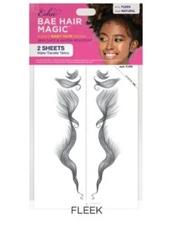 Esha- Bae Hair Magic Instant Tattoo Sticker -Wig Shop fleek a