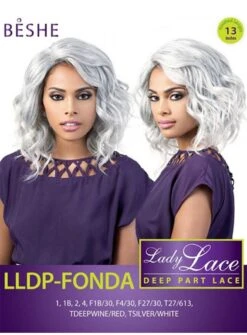 Beshe Heat Resistant Lady Lace Deep Part Wig - LLDP-FONDA -Wig Shop fonda5