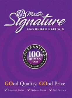 Harlem 125 100% Human Hair GoGo Master Signature Wig - -Wig Shop gs9045m