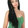Beshe Pre-Looped 2X THICK GUAVA BOX Crochet Braid 24 -Wig Shop guava1