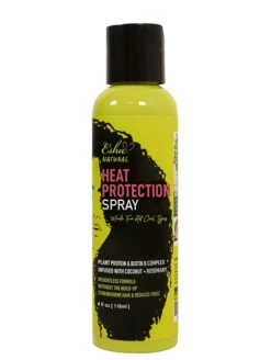 Esha Natural Heat Protection Spray (Coconut+Rosemary) 4 Fl Oz -Wig Shop heat1m