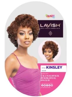 Janet Collection Lavish 100% Virgin Human Hair Wig - KINSLEY -Wig Shop kinsley2m