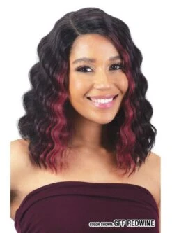 Model Model HD Lace To Lace Part Lace Front Wig - DEFINED CRIMP CURL -Wig Shop l5lcc3m