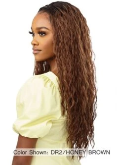 Outre Converti Cap Wet And Wavy Premium Synthetic Full Wig - LET IT RIPPLE -Wig Shop let1m