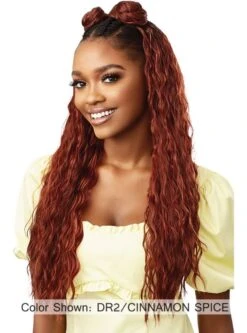 Outre Converti Cap Wet And Wavy Premium Synthetic Full Wig - LET IT RIPPLE -Wig Shop let7m