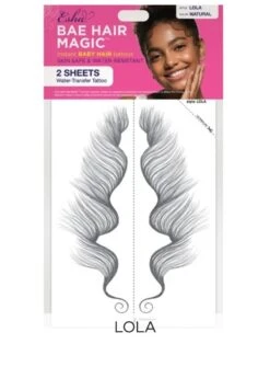 Esha- Bae Hair Magic Instant Tattoo Sticker -Wig Shop lola a