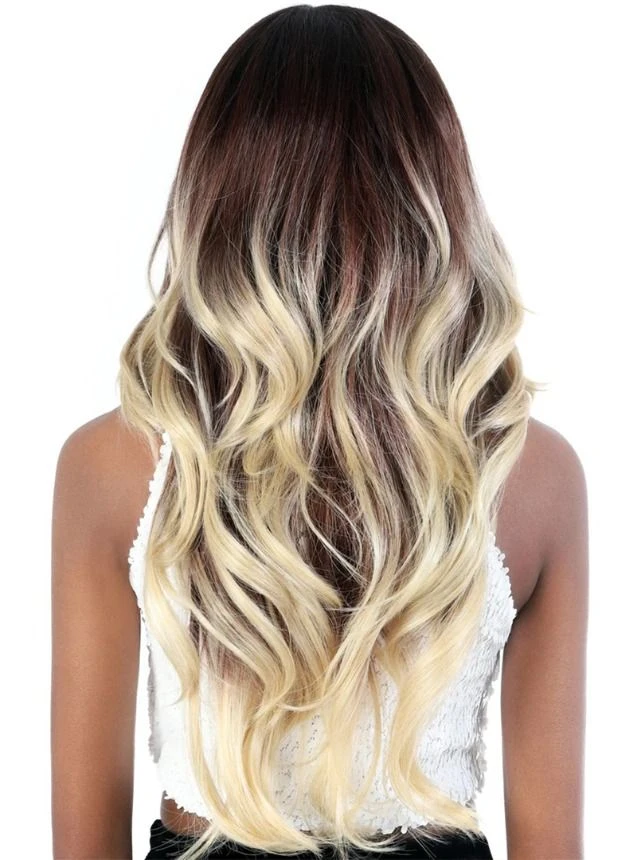 Beshe Premium Synthetic 13x7 HD Invisible Faux Skin Lace Wig 7 Beshe Premium Synthetic 13x7 HD Invisible Faux Skin Lace Wig - Image 5