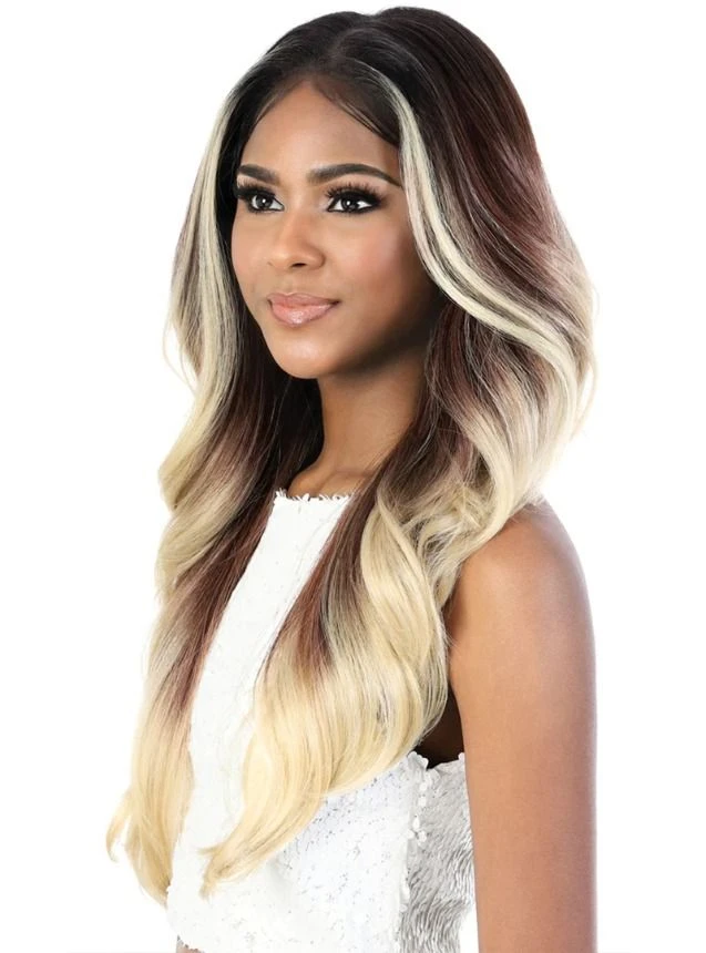 Beshe Premium Synthetic 13x7 HD Invisible Faux Skin Lace Wig 5 Beshe Premium Synthetic 13x7 HD Invisible Faux Skin Lace Wig - Image 3