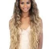 Motown Tress Premium Synthetic 13x7 HD Invisible Fake Scalp Lace Wig - -Wig Shop ls137.ella3m