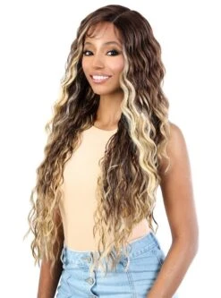 Beshe Premium Synthetic 13x7 HD Invisible Faux Skin Lace Wig 11 Beshe Premium Synthetic 13x7 HD Invisible Faux Skin Lace Wig -Wig Shop ls137.kimi1m