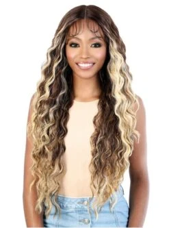 Beshe Premium Synthetic 13x7 HD Invisible Faux Skin Lace Wig
