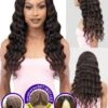 Janet Collection 100% Remy Human Hair Deep Part HD Lace Wig - MACY