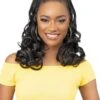 Janet Collection Noir Everytime Drawstring - MANDARIN -Wig Shop mandarin6m