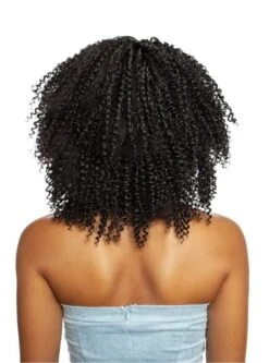 Mane Concept Mega Brazilian 4A SPRINGY COILS Clip In Hair 9pc -Wig Shop mbc4a4m