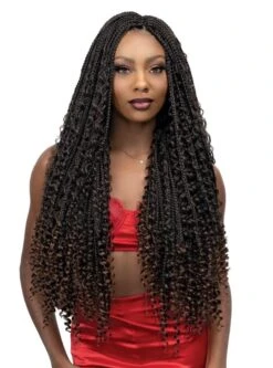 Janet Collection Nala Tress 3X MESSY BOX BRAID Crochet Braid 26