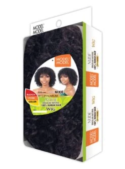 Model Model Brazilian Human Hair Wig - NIXIE -Wig Shop mmnnx1m