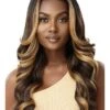 Outre Premium Synthetic HD Transparent Swiss Lace Front Wig -Wig Shop oceane1m