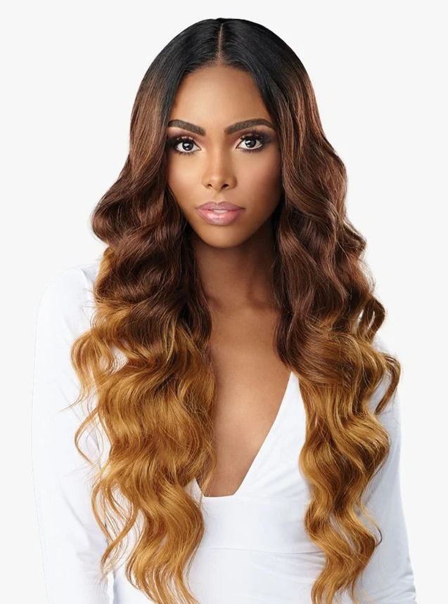 Sensationnel Human Hair Blend HD Butta Lace Front Wig - OCEAN WAVE 30 3 Sensationnel Human Hair Blend HD Butta Lace Front Wig - OCEAN WAVE 30