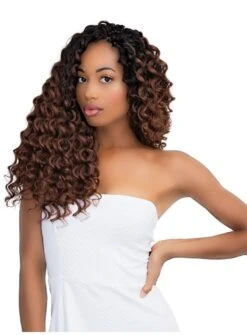 JANET COLLECTION PERUVIAN DEEP WAVE BRAID 18 INCH -Wig Shop peruvian deep wave 2