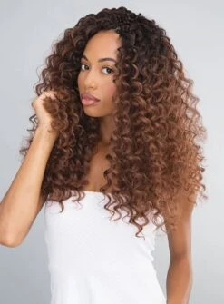 JANET COLLECTION PERUVIAN DEEP WAVE BRAID 18 INCH -Wig Shop peruvian deep wave 3