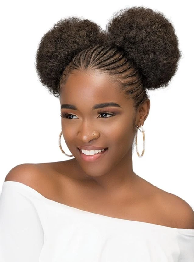 Janet Collection Noir Afro Puff 2Pcs (AFP11) 4 Janet Collection Noir Afro Puff 2Pcs (AFP11) - Image 2