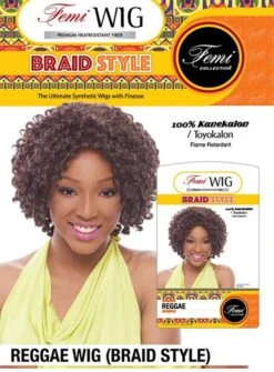 Femi Collection Premium Synthetic Braid Style Wig- REGGAE -Wig Shop reggae b