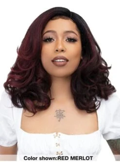 Janet Collection Synthetic Natural Me Blowout HD Lace Wig - SIMONE