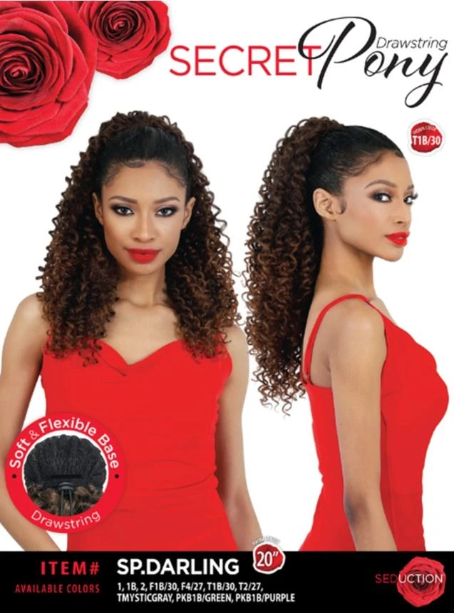 Seduction Secret Pony Drawstring - SP.DARLING 3 Seduction Secret Pony Drawstring - SP.DARLING