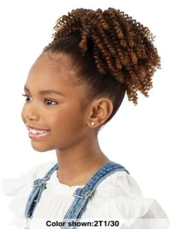 Outre Lil Looks Premium Synthetic Drawstring Ponytail - SPRINGY COILS 8 -Wig Shop springy coils 82m