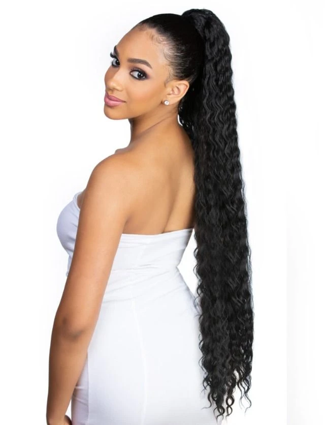 Harlem 125 Samba Wrap Ponytail Drawstring - SW004 4 Harlem 125 Samba Wrap Ponytail Drawstring - SW004 - Image 2