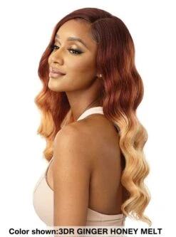 Outre Premium Synthetic HD Transparent Swiss Lace Front Wig - -Wig Shop tenalie34m 1