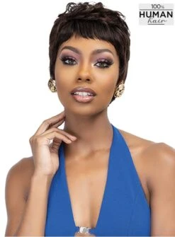 Janet Collection Lavish 100% Virgin Human Hair Wig - TIKA